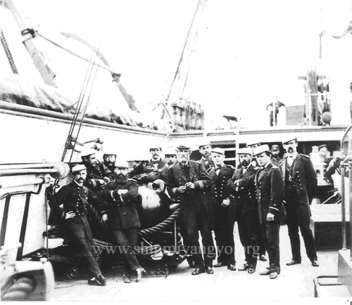 KWG43 "Officers of the USS Alaska"