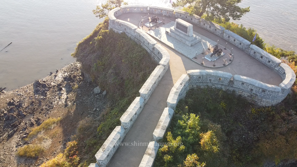 Aerial view of the Yongdu Fort