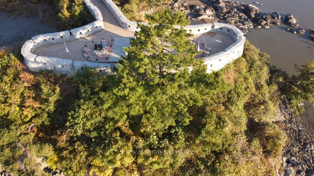 Aerial view of the Yongdu Fort