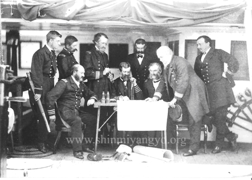 KWG12 "Council of War aboard the flagship USS Colorado"