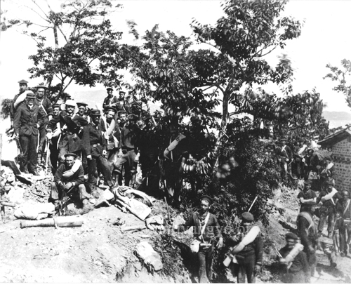 KWG14 "Interior of Marine Redoubt" (Northeast wall of Choji Dondae)