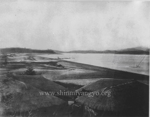 KWG19 "View from Marine Redoubt showing the line of march of US troops to Fort McKee"