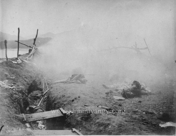 KWG24 "Interior of Fort McKee" (Sondolmok fort interior northeast wall)