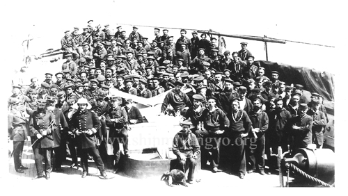 KWG42 "Officers and crew of USS Monocacy"