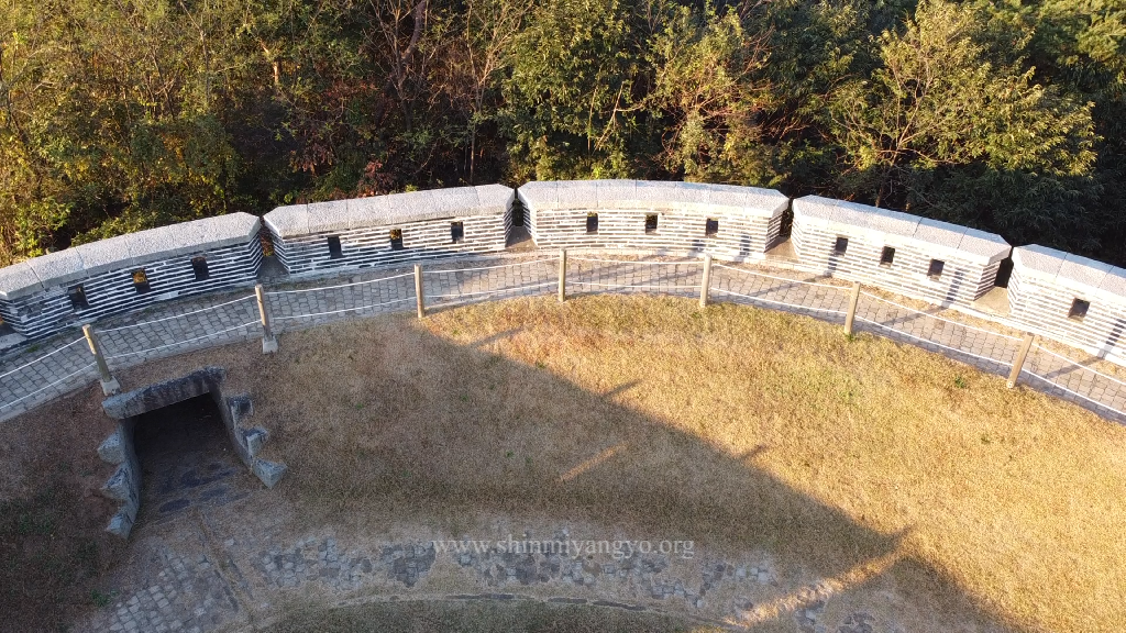 Sondolmok Fort interior south wall