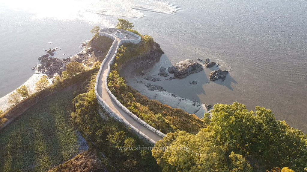 Aerial view of the Yongdu Fort