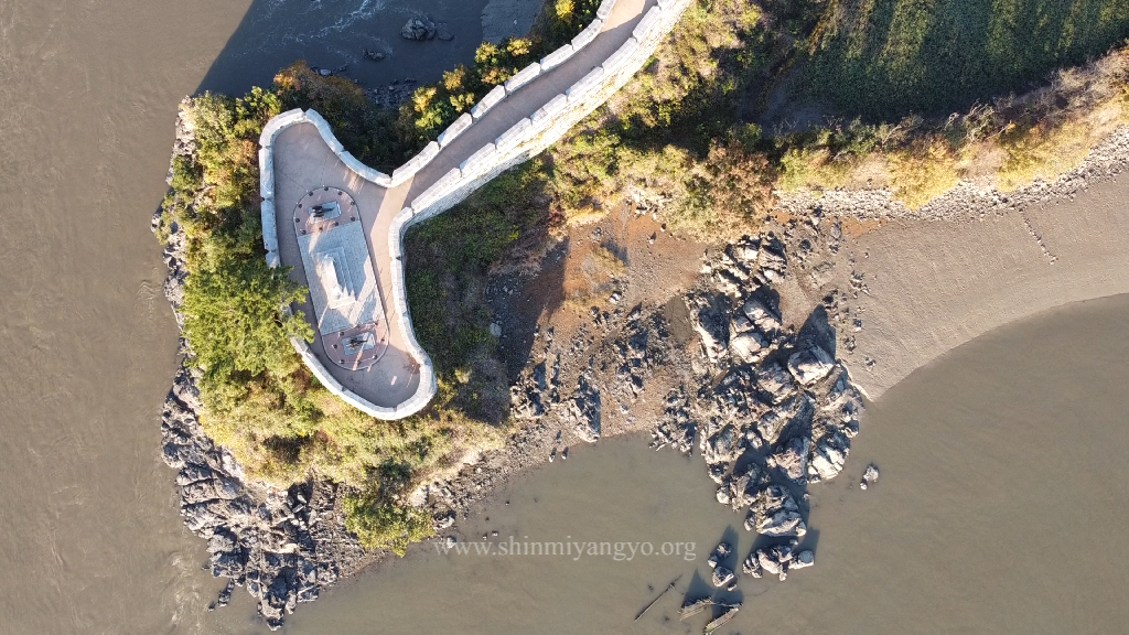 Aerial view of the Yongdu Fort