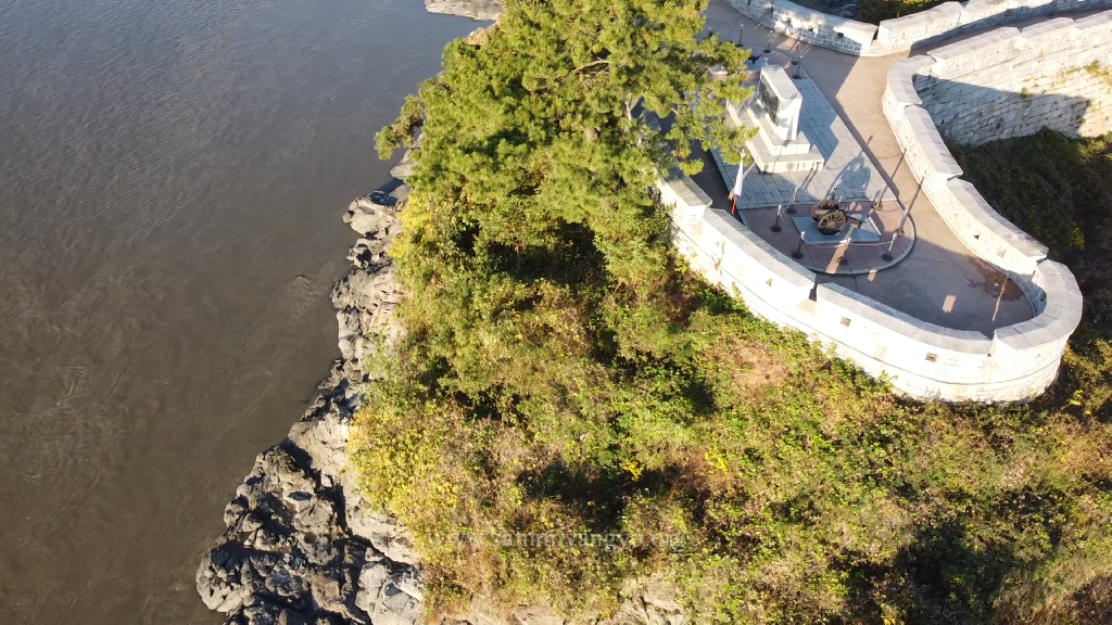 Aerial view of the Yongdu Fort